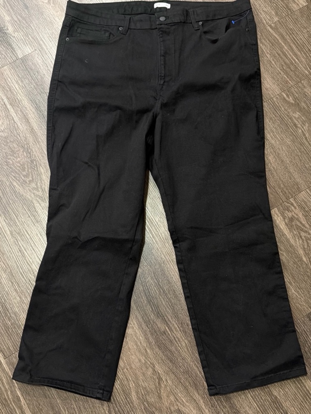 Good American relaxed fit straight jeans size 24